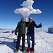 Gipfelfoto Stuhleck: Erli und Christian