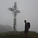 Gipfelkreuz auf dem Pian Cavallone.