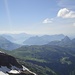 Gipfelpanorama Druesberg zum Vierwaldstädter See.