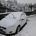 La mia 2 auto seppellita dalla neve