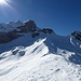 Blick zurück zum Dündegrat