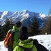 panorama verso le piste  da sci di Aprica