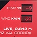 <b>All’arrivo al Piz Val Gronda (2812 m), dopo circa un’ora dalla partenza da Ischgl, osservo con molta attenzione i pannelli luminosi, che forniscono in tempo reale la temperatura, la velocità del vento e soprattutto il grado del pericolo valanghe. Un dispositivo permette persino di verificare se l’ARVA sia funzionante.</b>