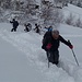 In trincea tutta la giornata in un ambiente fantastico