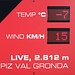 <b>Temperatura alla partenza: -7°C;<br />velocità del vento: 15 km/h.</b>