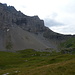 Riesiger Schutthang am Fuss des Cli Windgällen (2986 m).