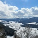 Blick über Bernau und die Wolken machten der Sonne wieder mehr Platz
