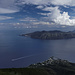 Blick auf die Hauptinsel Lipari