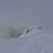 Hier müsste man eigentlich den Furggespitz (2297m) sehen.