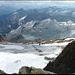 Gipfelpanorama, Golegg-Gletscher.