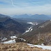 Panorama verso le cime del Verbano ed i 4000 vallesani (un pò offuscati dalla foschia)