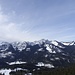 Den Blick Richtung Westen dominiert der Risserkogel und ihr Satellit, der Blankenstein