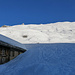 Der weitere Aufstieg von der Skihütte Obererbs. Immer in Richtung Gross Chärpf.