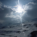 Kampf zwischen Sonne und Wolken