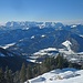 Wunderschöne Blicke über Unterwössen zum Kaisergebirge.