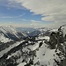 Blick nach Westen bis ins Karwendel