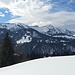 Blick in das Bregenzer Wald Gebirge