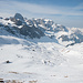Blick zurück aus dem 30° Hang zum Bannalper Schonegg