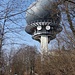ET lässt grüssen: die Radaranlage von Skyguide auf Hochwacht