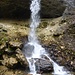 Combe du Pilouvi : Oberster Wasserfall.