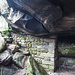 Stützwand einer Höhle