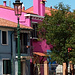 pinker Winkel auf Burano