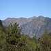Berge ueber Andorra la Vella, links Bony de la Pica 2402 m, <br />rechts Spitze Carroi 2335 m