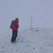 Michel am Gipfel des Großhansl 2315m