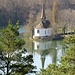 Kapelle am östlichen Ende der Klosterinsel, die "Spitzkirche" genannt wird...