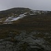 Südöstlich des Passes Oksagilshálsur (451m) steht der Hügel Fjallið Litla (572m). Bei stabilerem Wetter hätte ich ihm sicherlich einen Besuch abgestattet.