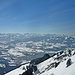 Über Sonthofen schaut man zu den Großen der Allgäuer Alpen.