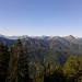 Auch Richtung Karwendel ist der Ausblick immer wieder gut! 