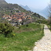 Der Treppenweg vom Monte Brè nach Brè runter