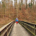 Wolfgang auf der Enzbrücke