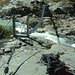 Hängebrücke am Gletschersee