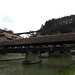Brücken über die Sarine 2 - hier le Pont de Berne (im Vordergrund; dahinter diejenige, welche Schönberg und Bourguillon über den Galterengraben verbindet)