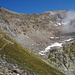 rechts die unscheinbare Kuppe ist der Gipfel vom Monte Glacier.