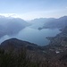 Salendo verso Sant'Amate : vista sul Lago di Como