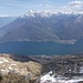 Verso il Rifugio La Canua : vista sul Lago di Como