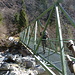 Auf der Brücke über den Ri di Verdasio (581 müM.)