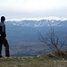 Blick vom Vodno-Gipfel Krstovar (1067m) nach S.<br />