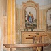 L'interno della cappella di San Rocco presso Dasio.