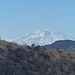 Il massiccio del Monte Rosa sembra davvero essere vicinissimo malgrado disti un centinaio di km.