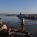 Panorama vom Burgberg in Budapest