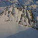 Gipfelaussicht vom Pizzo Rotondo (3192,0m) zum gegenüber stehenden Chüebodenhorn (3080m).