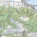 Hier das DettelbachTal zwischen Liggeringen & P.410m. Karte: SchweizerLandeskarte (online)