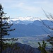 Bei der Schwarzrieshütte: Blick ins Inntal: Kiefersfelden, Kufstein