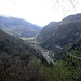 La valle Leventina verso Faido