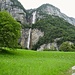 La 2ème et la 3ème chute de la cascade de Seerenbach, la plus haute cascade "composée" de Suisse (585m au total)