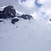 Auf dem Chistihubel: ganz links wohl noch der Gipfel des Dündenhorns, rechts das Salzhorn
